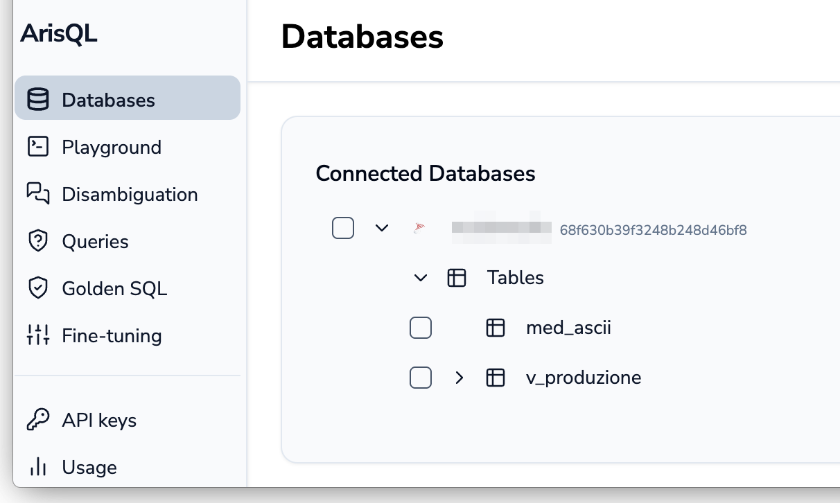 Interfaccia per azienda
