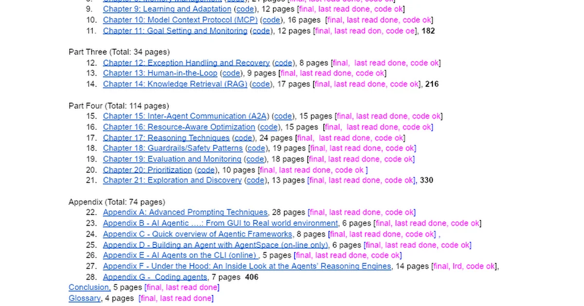Agentic Design Patterns - Documenti Google