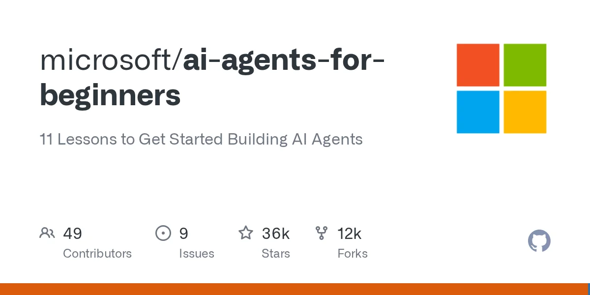 AI Agents for Beginners - A Course