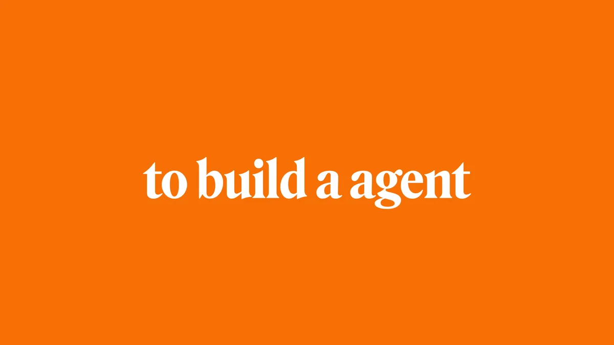 How to build a coding agent · HUMAN TECHNOLOGY eXCELLENCE