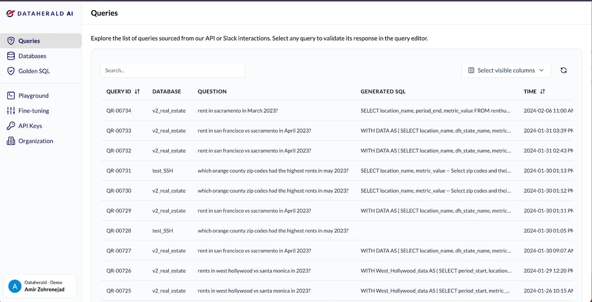How Dataherald Makes Natural Language to SQL Easy