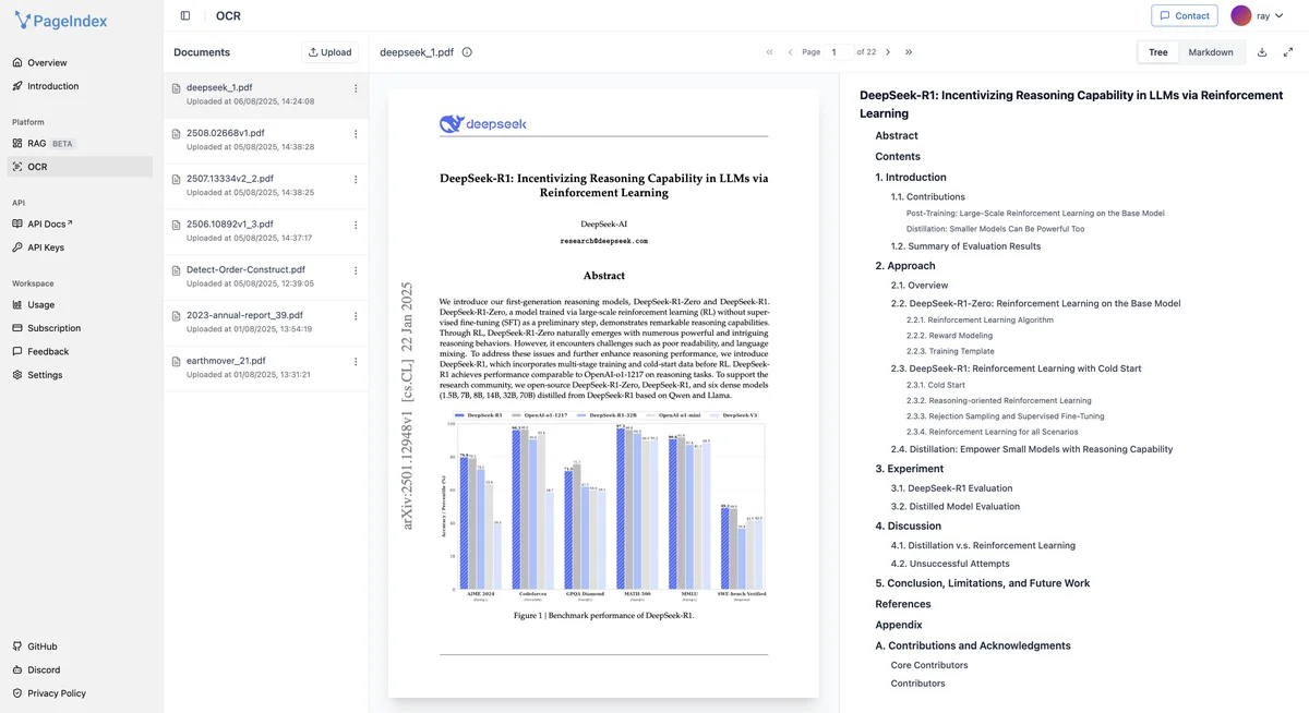 PageIndex: Document Index for Reasoning-based RAG · HUMAN TECHNOLOGY ...
