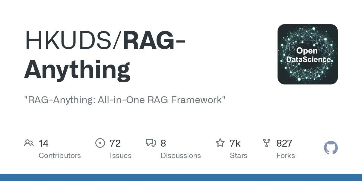 RAG-Anything: All-in-One RAG Framework