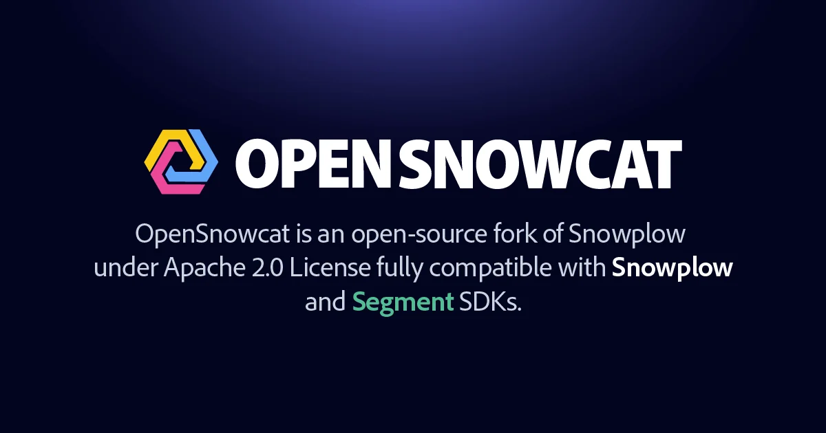 OpenSnowcat - Enterprise-grade behavioral data platform.