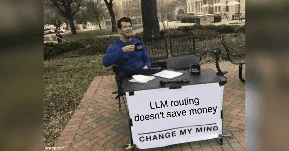 Everyone is building LLM routers, we deprecated ours.